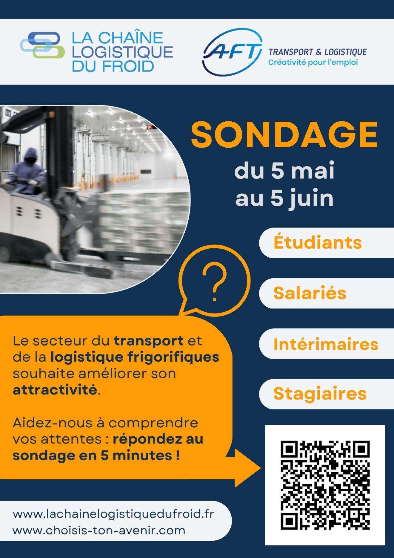 SONDAGE : ATTRACTIVITÉ DES MÉTIERS DU FROID