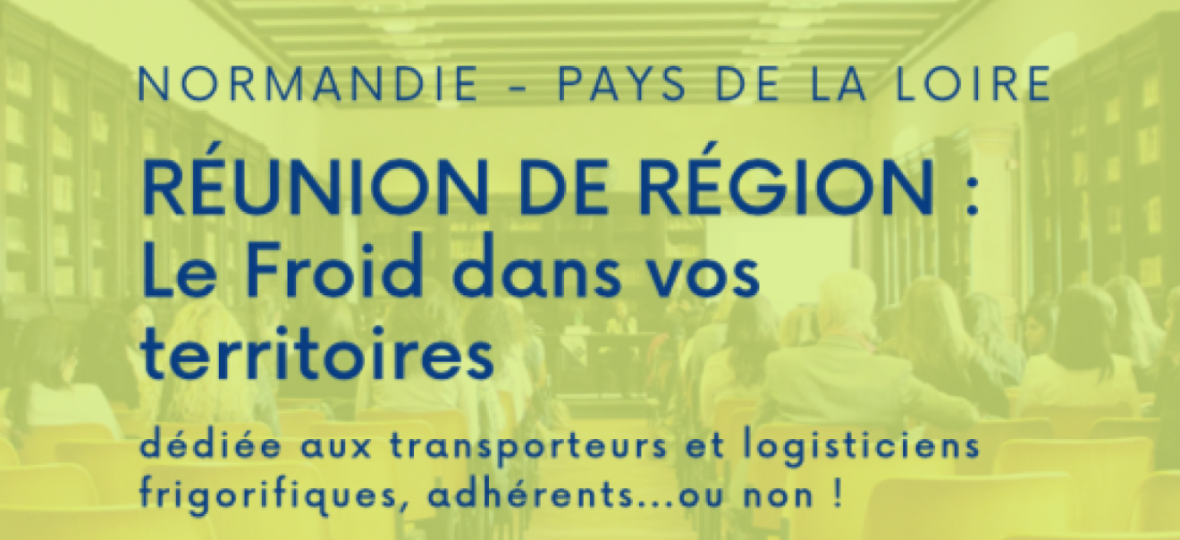 Réunion régionale « Normandie - Pays de la Loire » - Prenez date !