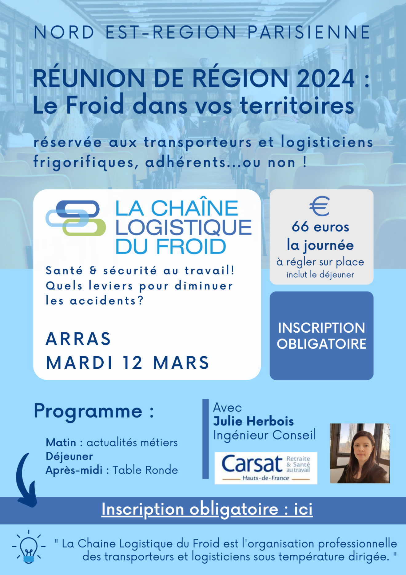 Compte rendu : Réunion de région en Nord Est Région Parisienne du 12 mars 2024