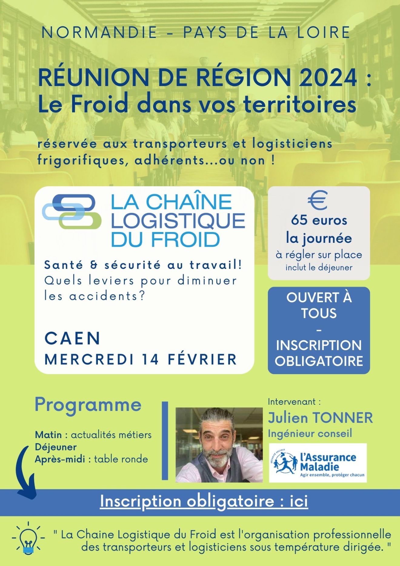 Compte rendu : Réunion de région en Normandie Pays de la Loire du 14 février 2024