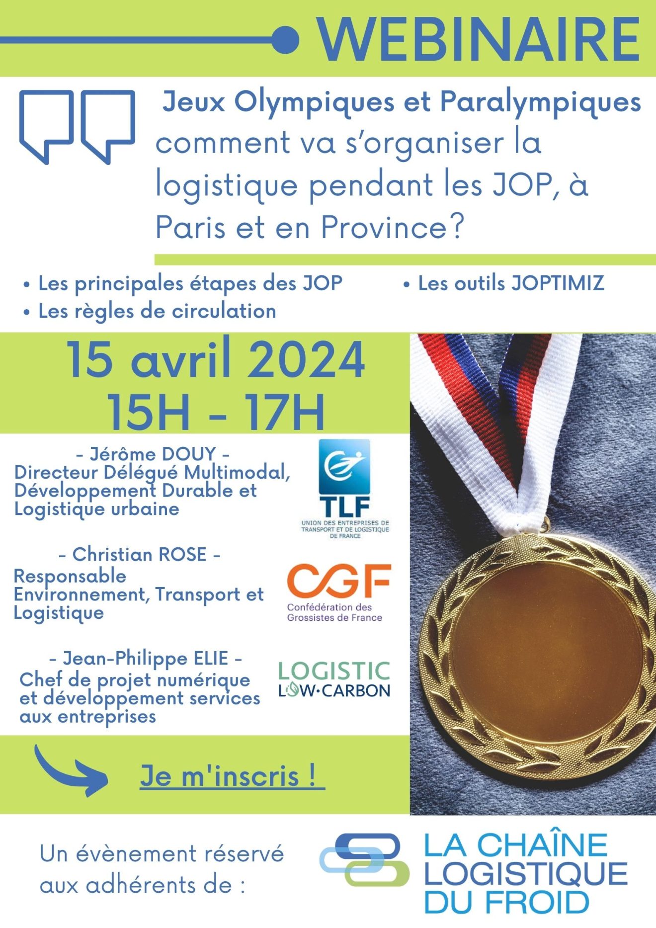 REPLAY WEBINAIRE : JEUX OLYMPIQUES ET PARALYMPIQUES – PARIS 2024